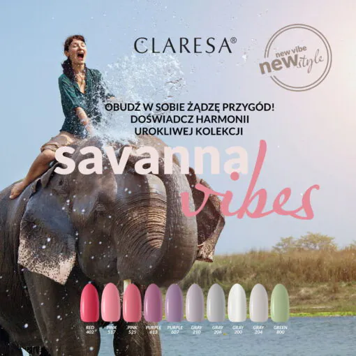 CLARESA GREY 210 hybridilakka, 5 ml