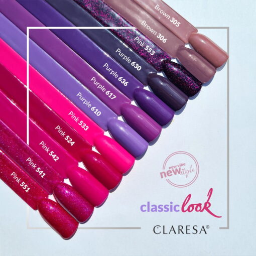 CLARESA PINK 542 hybridilakka, 5 ml