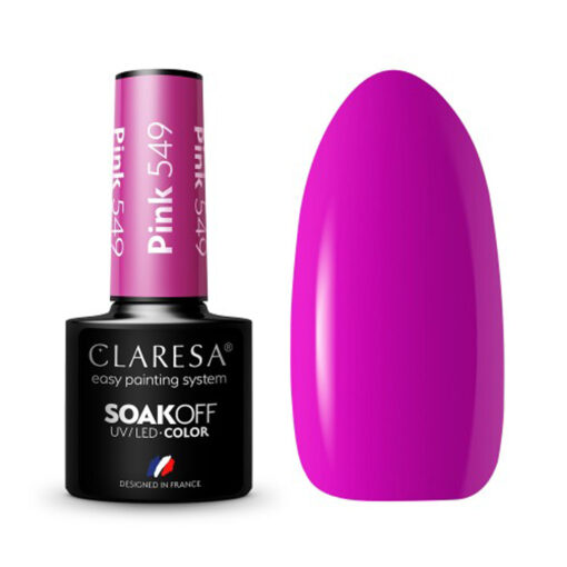 CLARESA PINK 549 hybridilakka, 5 ml