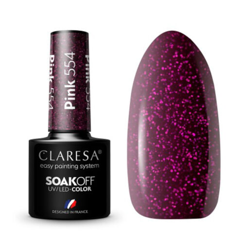 CLARESA PINK 554 hybridilakka, 5 ml