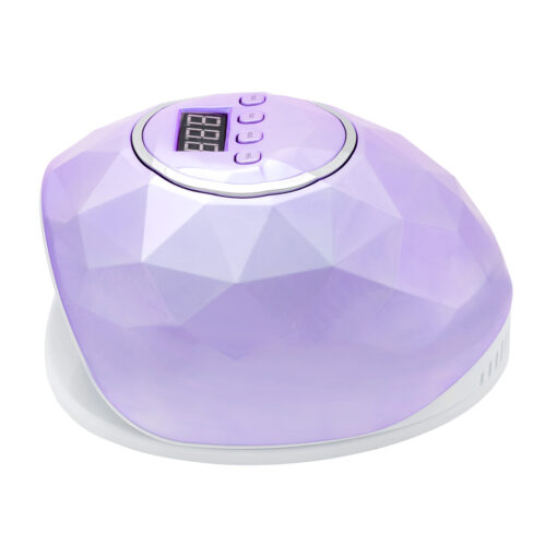 UV-LED kynsiuuni SHINY 86W helmiäisväri violetti