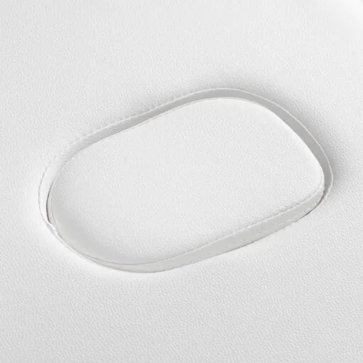 Comfort Lux puinen kannettava hierontapöytä, valkoinen - kannettava hierontapöytä
