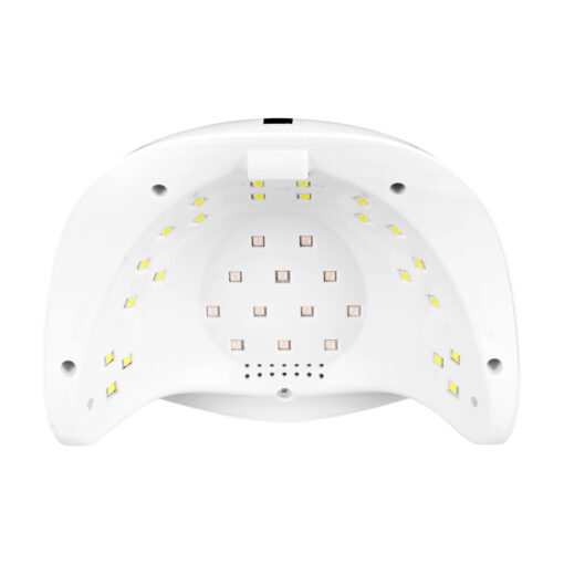 Kynsiuuni Glow S1 Dual UV-LED 168W valkoinen-hopea