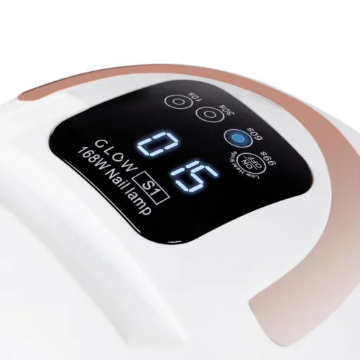 Kynsiuuni Glow S1 Dual UV-LED 168W valkoinen-kulta