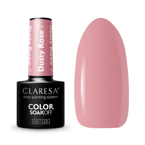 CLARESA DUSTY ROSE 7 hybridilakka, 5 ml