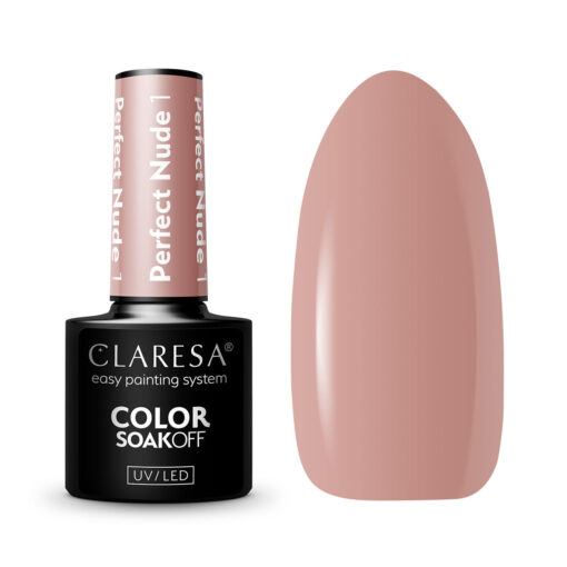 CLARESA PERFECT NUDE 1 hybridilakka, 5 ml