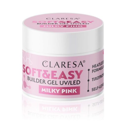 Claresa Soft&Easy BUILDER GEL MILKY PINK 12g