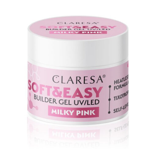 Claresa Soft&Easy BUILDER GEL MILKY PINK 45g