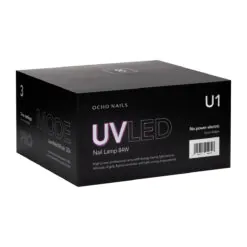 OCHO NAILS 8 LED kynsiuuni 84W musta