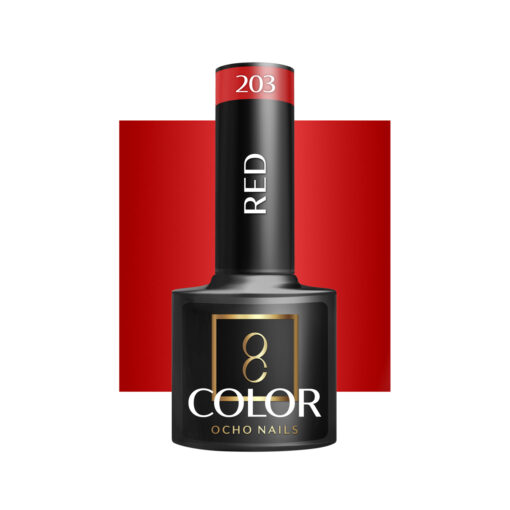 OCHO NAILS hybridilakka 203 punainen 5 ml