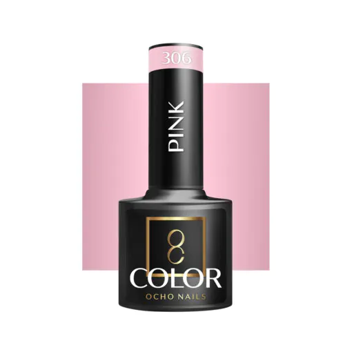 OCHO NAILS hybridilakka 306 pinkki 5 ml