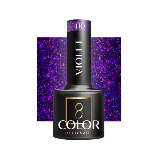 OCHO NAILS hybridilakka 410 violetti 5 ml