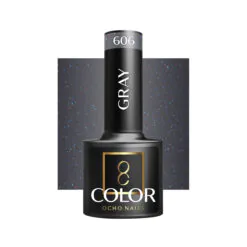 OCHO NAILS hybridilakka 606 harmaa 5 ml