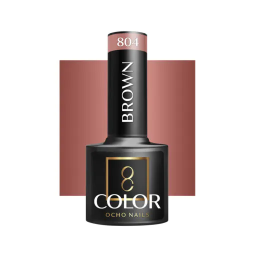OCHO NAILS hybridilakka 804 ruskea 5 ml