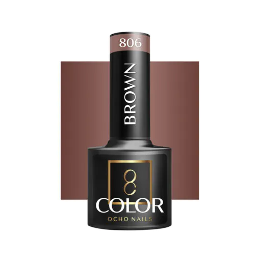 OCHO NAILS hybridilakka 806 ruskea 5 ml