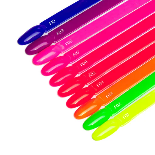 OCHO NAILS fluoresoiva hybridilakka F05 FLUO 5 ml