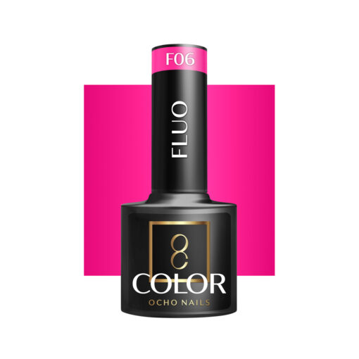 OCHO NAILS fluoresoiva hybridilakka F06 FLUO 5 ml