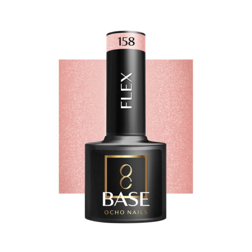 OCHO NAILS Flex Base 158 hybridi aluslakka 5 ml