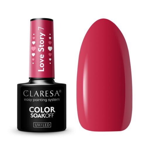 CLARESA Love Story 7 hybridilakka, 5 ml