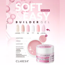 Claresa SOFT&EASY Builder Gel GLAM PINK, rakennusgeeli, 45 g
