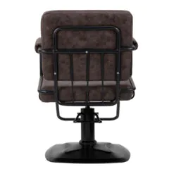 Gabbiano Katania Loft Old Leather kampaamotuoli tummanruskea