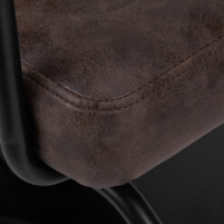 Gabbiano Katania Loft Old Leather kampaamotuoli tummanruskea