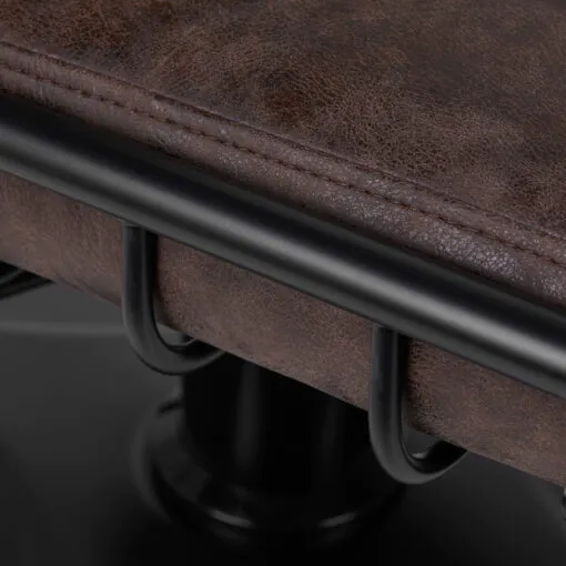 Gabbiano Katania Loft Old Leather kampaamotuoli tummanruskea