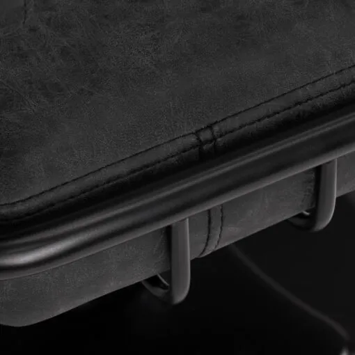Gabbiano Katania Loft Old Leather kampaamotuoli musta