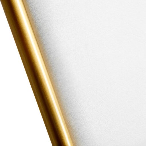 Gabbiano Linz kampaamotuoli kulta-valkoinen