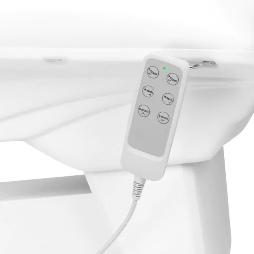 Sähköinen hoitotuoli Sillon Basic 3 moottoria, kääntyvä, valkoinen.