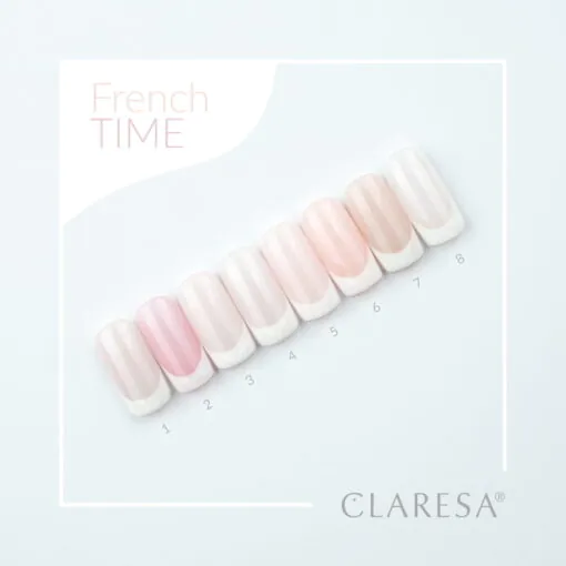 CLARESA French Time 1 hybridilakka, 5 ml