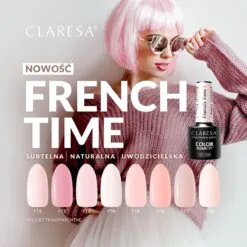 CLARESA French Time 1 hybridilakka, 5 ml