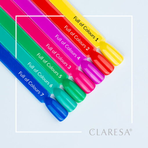 CLARESA Full of Colours 1 hybridilakka, 5 ml