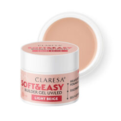 Claresa SOFT&EASY Builder Gel, Light Beige, rakennusgeeli, 90 g