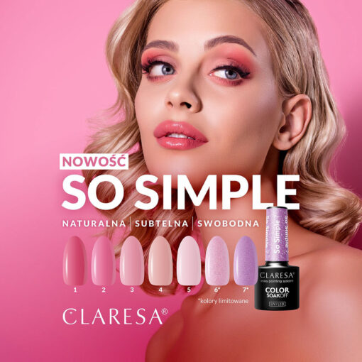 CLARESA So Simple 4 hybridilakka, 5 ml