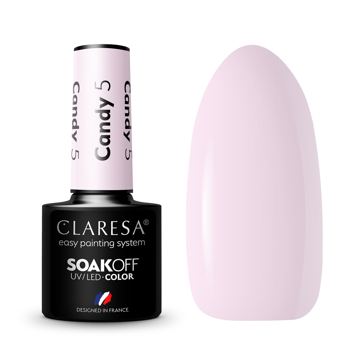 CLARESA CANDY 5 hybridilakka, 5 ml CLARESA CANDY 5 hybridilakka, 5 ml
