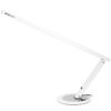 Suurennuslasivalaisin lattiajalustalla ELEGANTE 6014 60 LED SMD 5D LED-pöytävalaisin SLIM, valkoinen