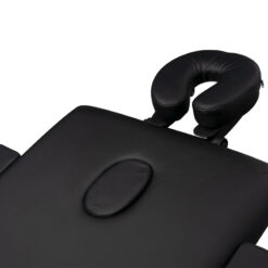 WOOD COMFORT 2-osainen taitettava hierontapöytä, BLACK