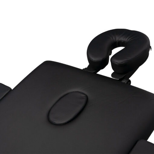 WOOD COMFORT 2-osainen taitettava hierontapöytä, BLACK