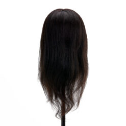 Harjoituspää Gabbiano WZ1, luonnolliset hiukset, väri 1H, pituus 16