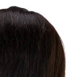 Harjoituspää Gabbiano WZ1, luonnolliset hiukset, väri 1H, pituus 16