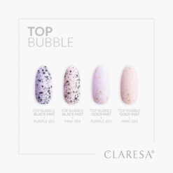 Claresa Top Bubble Matt No wipe musta 5g