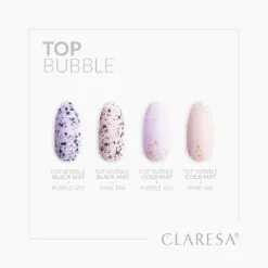 Claresa Top Bubble Matt No wipe kultainen 5g