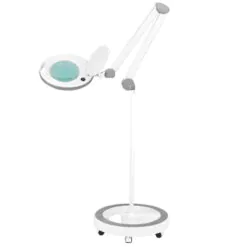 Suurennuslasivalaisin lattiajalustalla ELEGANTE 6014 60 LED SMD 5D