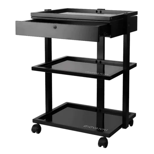 PRO INK 1040A, apupöytä tatuointiin, musta