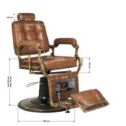 GABBIANO parturituoli BOSS OLD LEATHER, vaaleanruskea