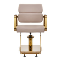 Kampaamotuoli Porto GM beige/kulta