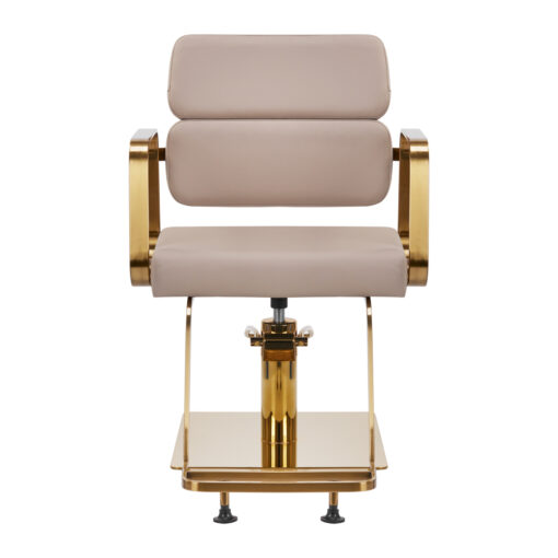 Kampaamotuoli Porto GM beige/kulta