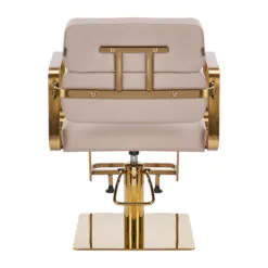 Kampaamotuoli Porto GM beige/kulta