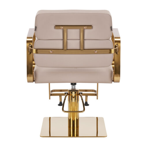 Kampaamotuoli Porto GM beige/kulta